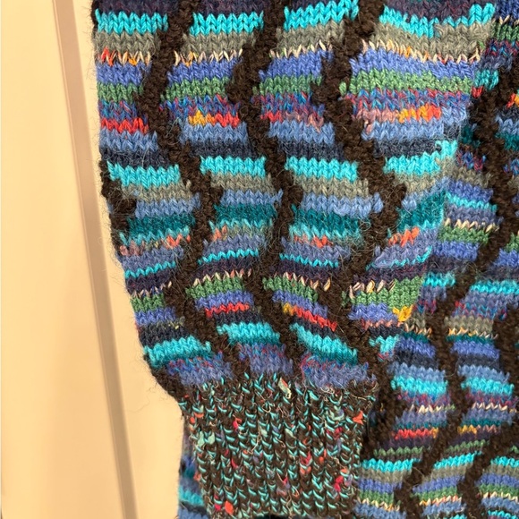 Vintage Lee Andersen Roymar Knit Alpaca Coogi Style Sweater Size Large - Picture 12 of 15